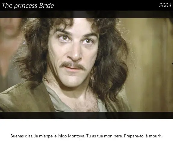 Vignette : The princess Bride